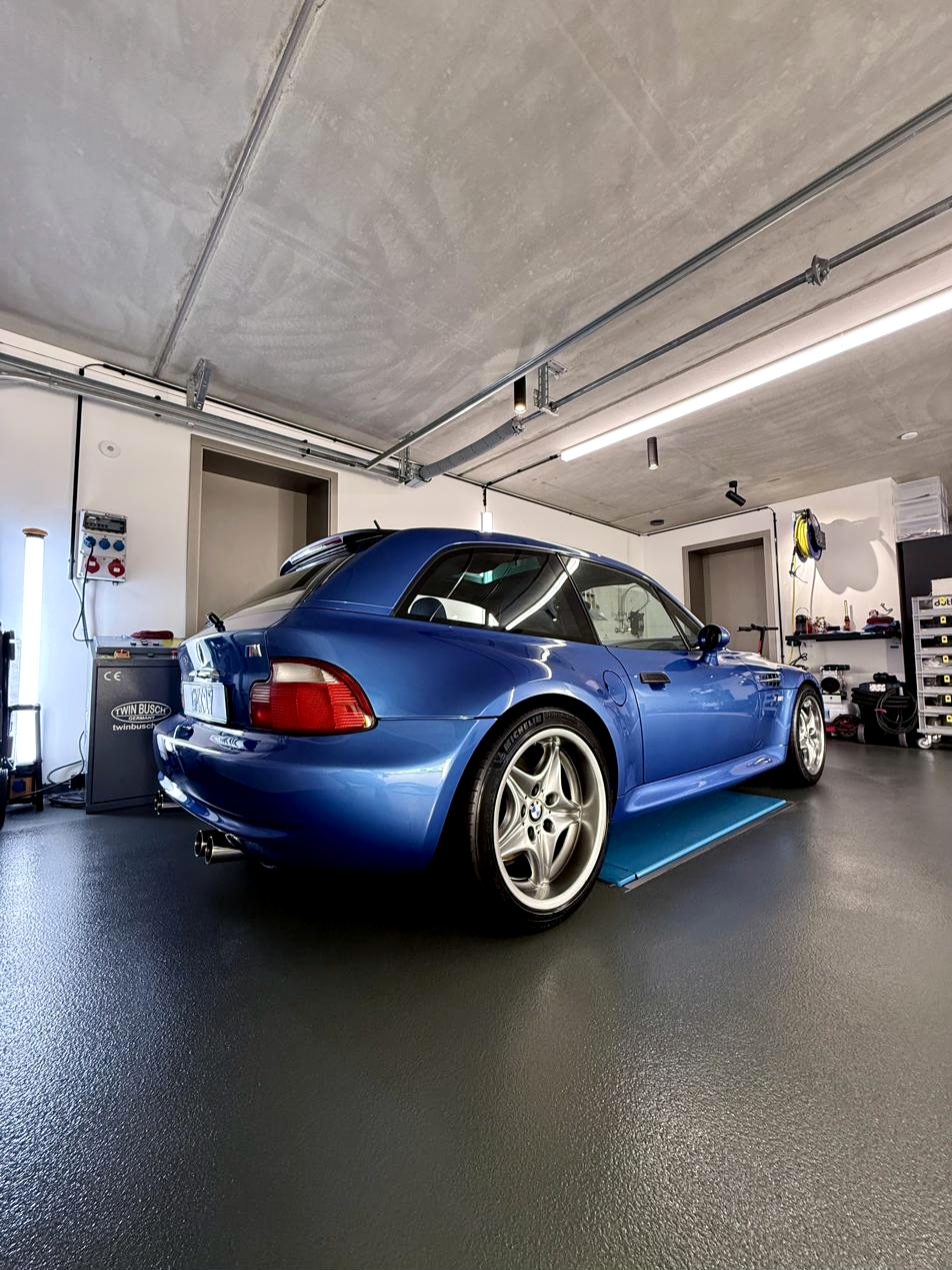 BMW Z3 M Coupé in Blau